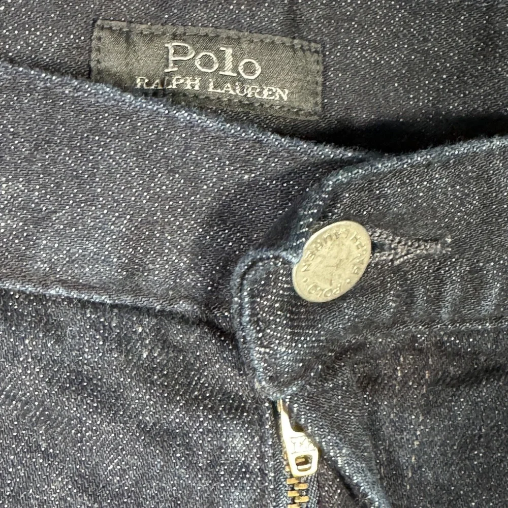 Polo Ralph Lauren Jeans Mens 36x30 Blue The Prospect Straight Dark Wash Stretch